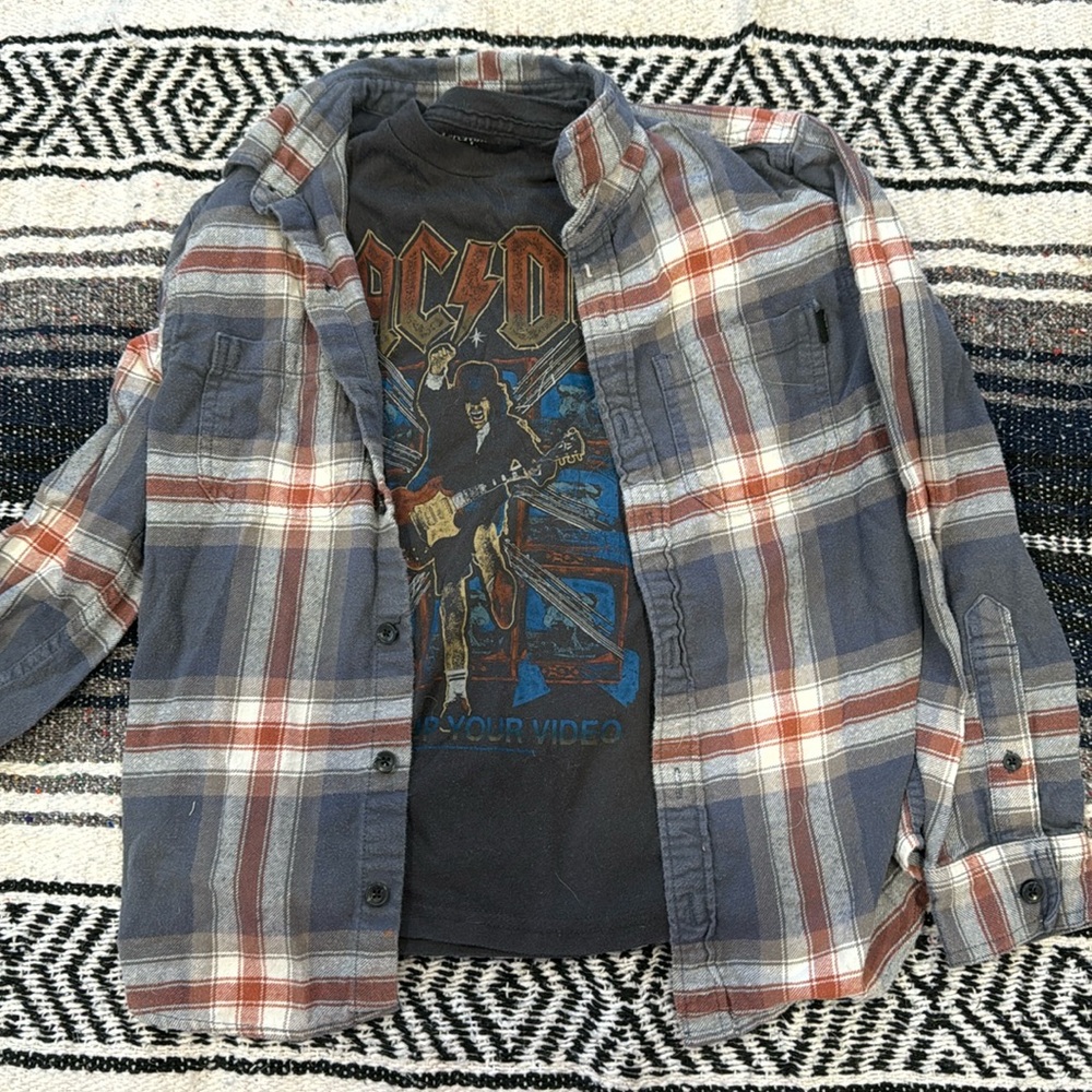 AC/DC T & Flannel Bundle